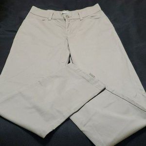 LEE RELAXED FIT KHAKIS,  WOMANS SIZE 10 LONG GUC
